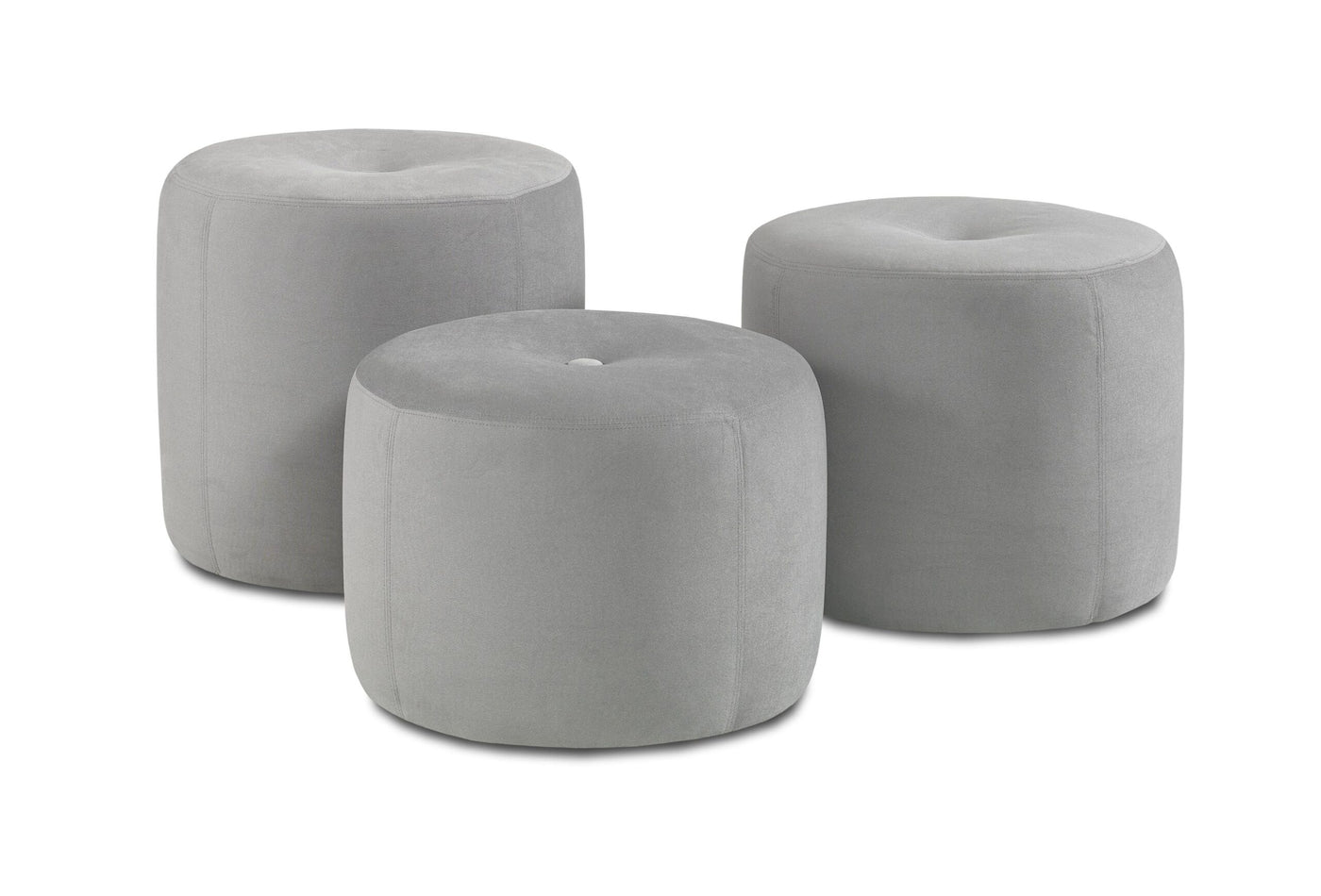 Mia Caster Ottoman