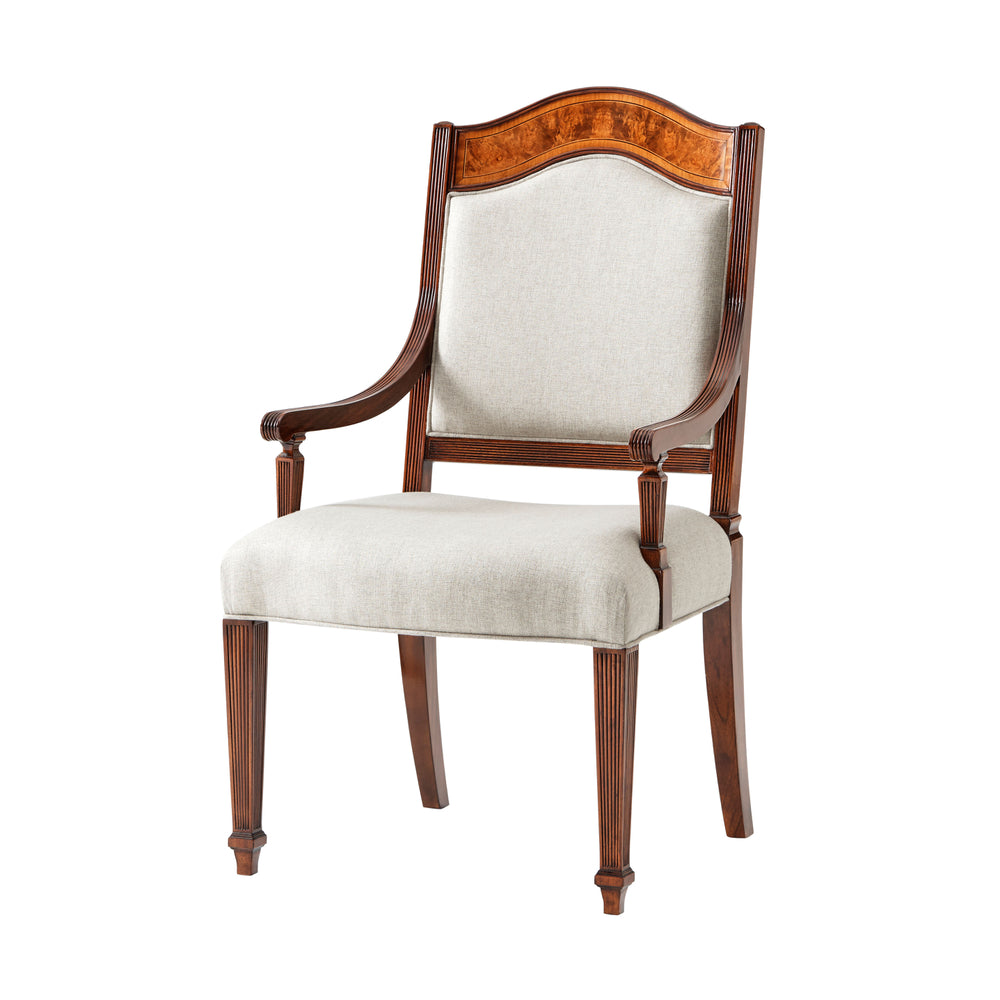 Sheraton's Satinwood Armchair