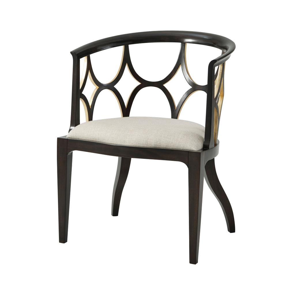 Ebonised Connaught Accent Chair