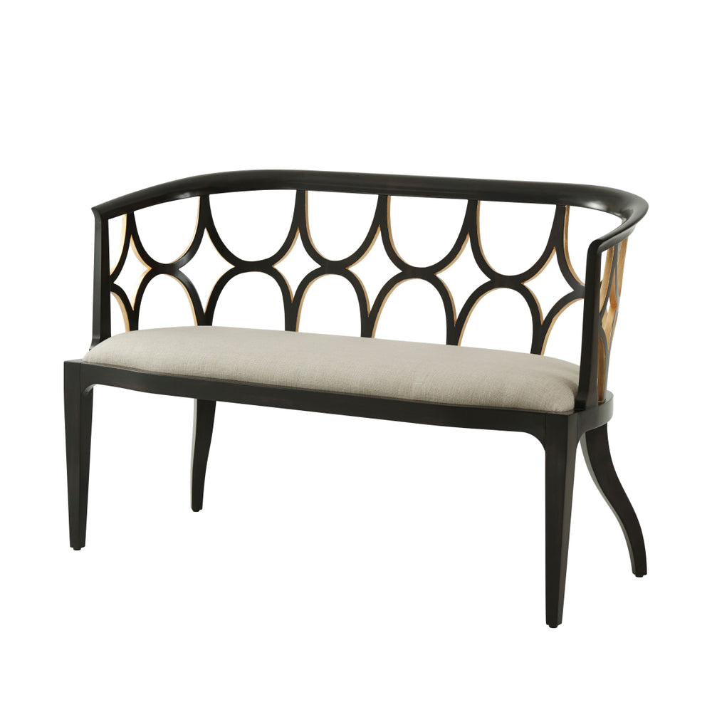 Ebonised Connaught Settee