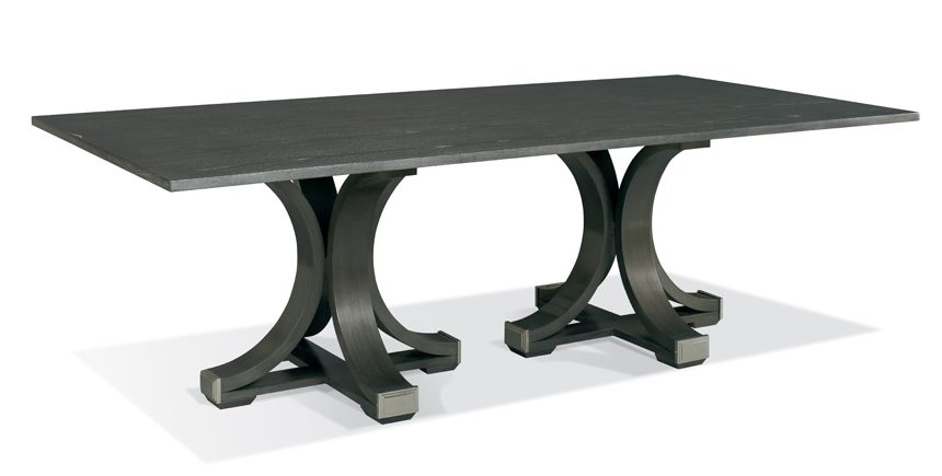 Double Pedestal Dining Table