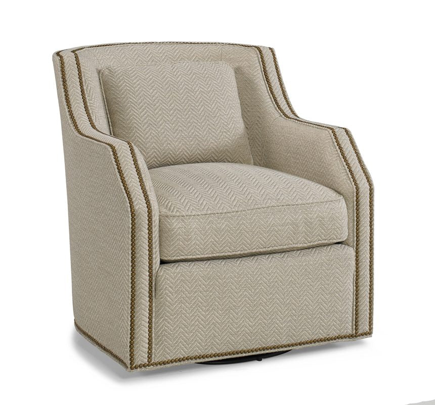 Mitre Arm Swivel Chair