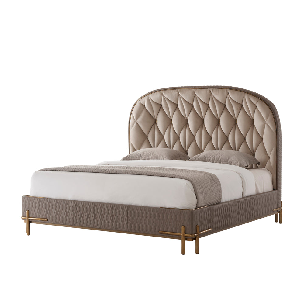 Iconic Upholstered Us King Bed