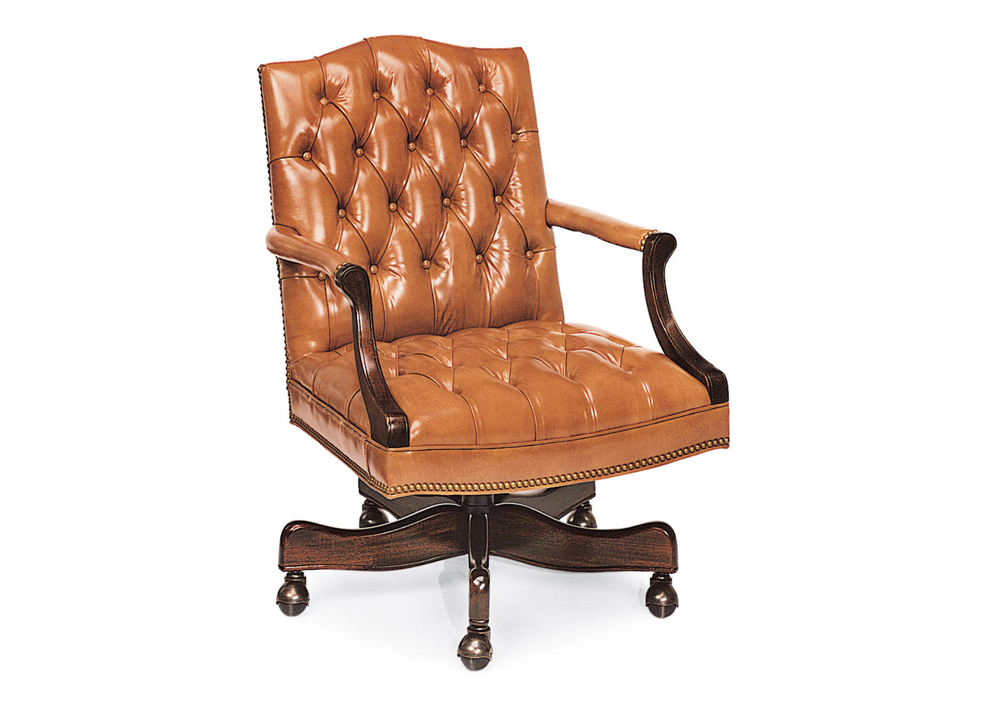 Norfolk Tufted Swivel-Tilt Chair