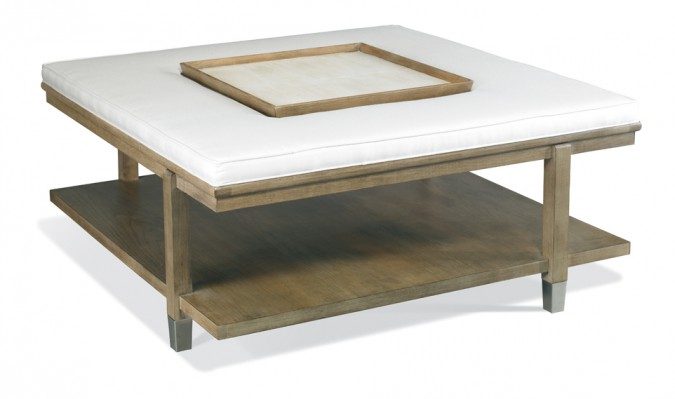 Westwood Cocktail Ottoman with Tray