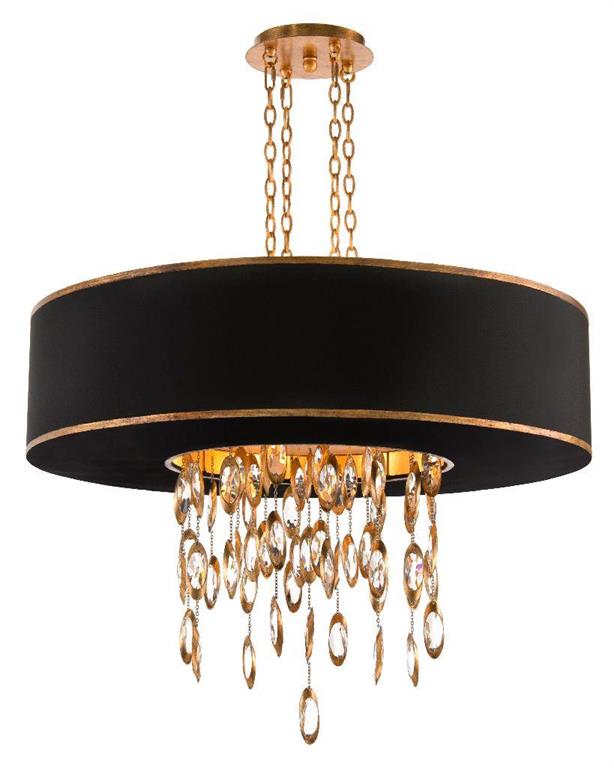 Black Tie Eleven-Light Chandelier