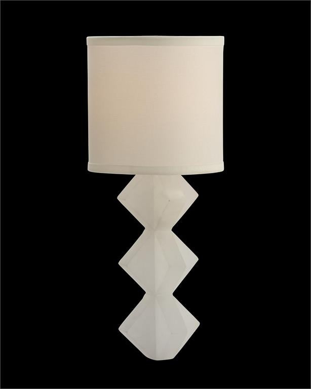 Alabaster Single-Light Wall Sconce