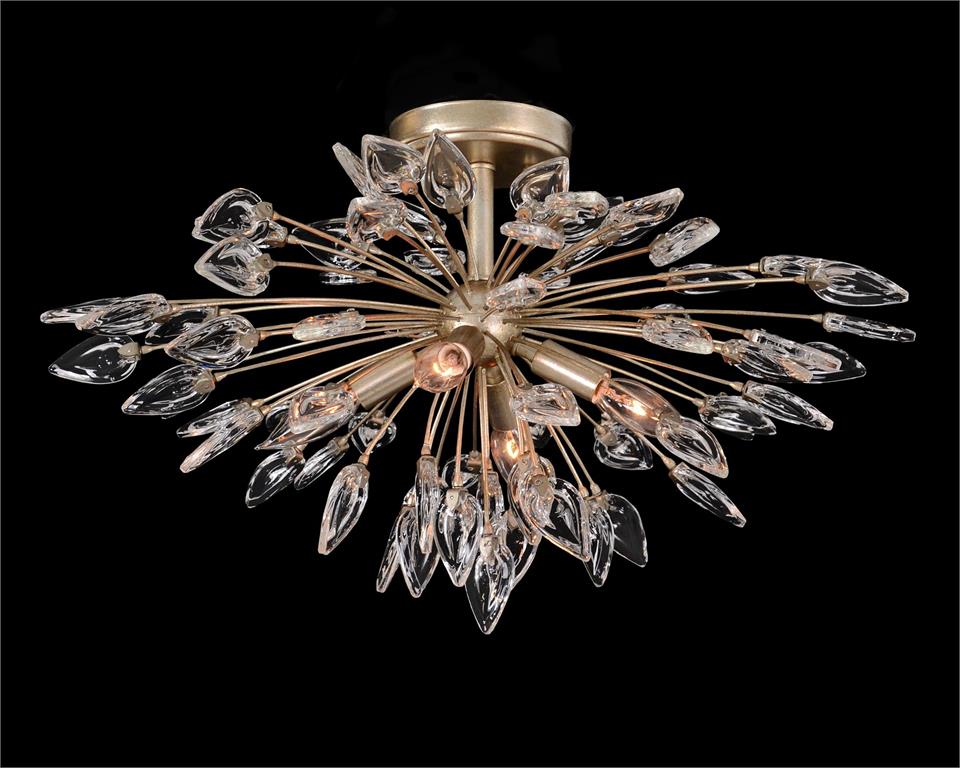 Reveille: Crystal Constellation Four-Light Semiflush