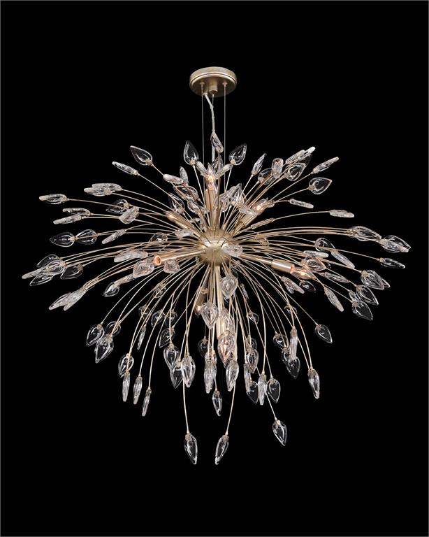 Reveille: Crystal Constellation Seven-Light Pendant Chandelier