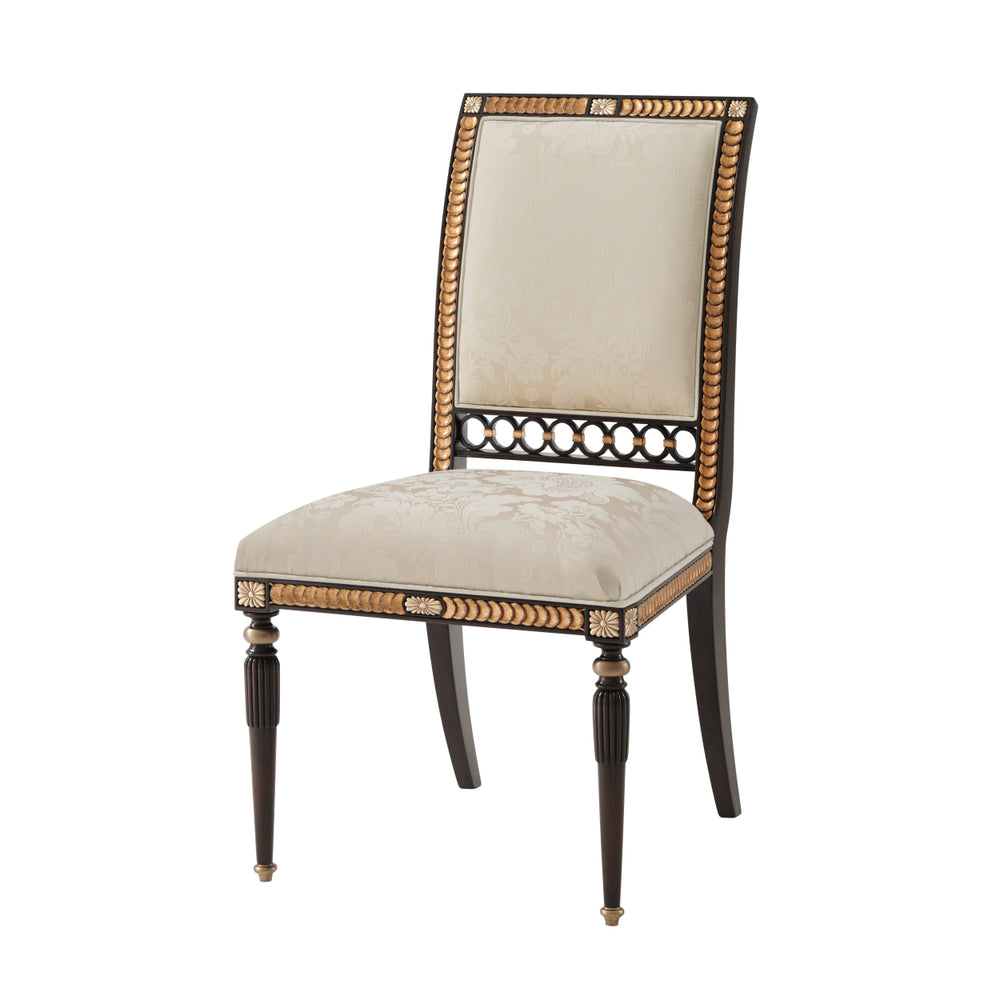 Guilloche Dining Side Chair