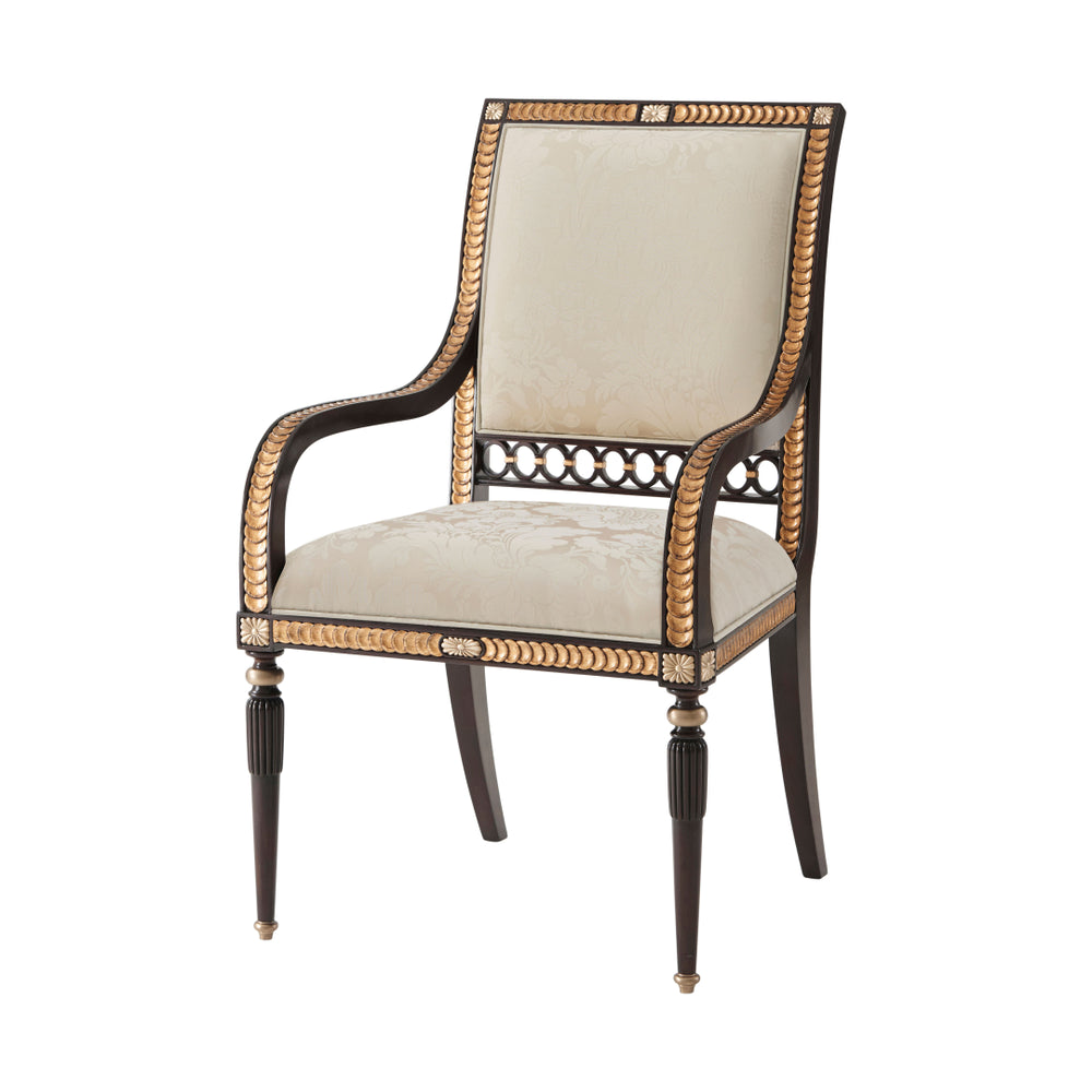 Guilloche Dining Armchair