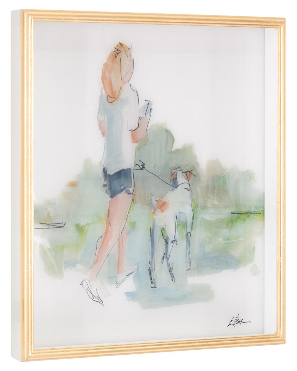 Jackie Ellens' Dog Walkers I