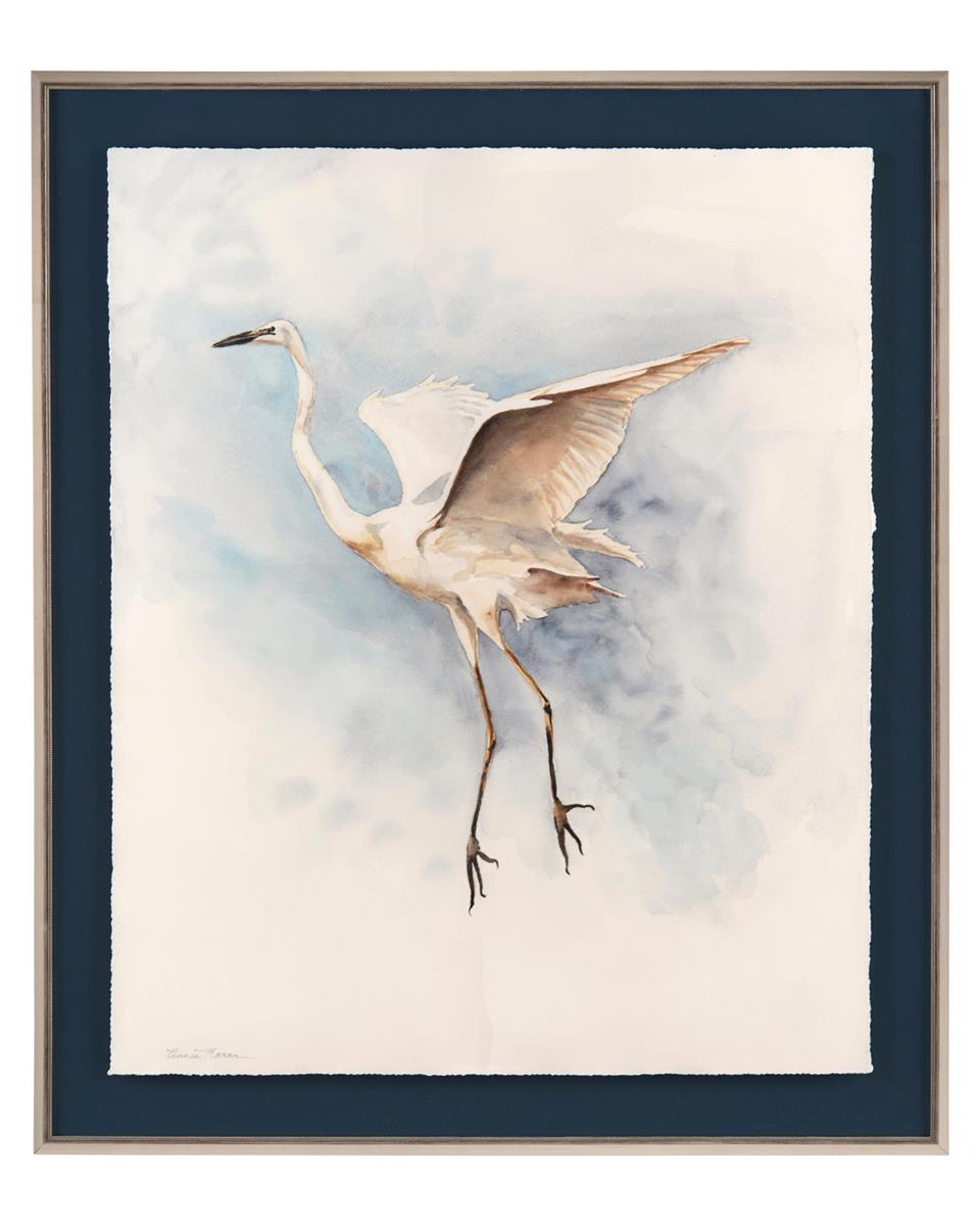 Annie Moran's Soaring Egret