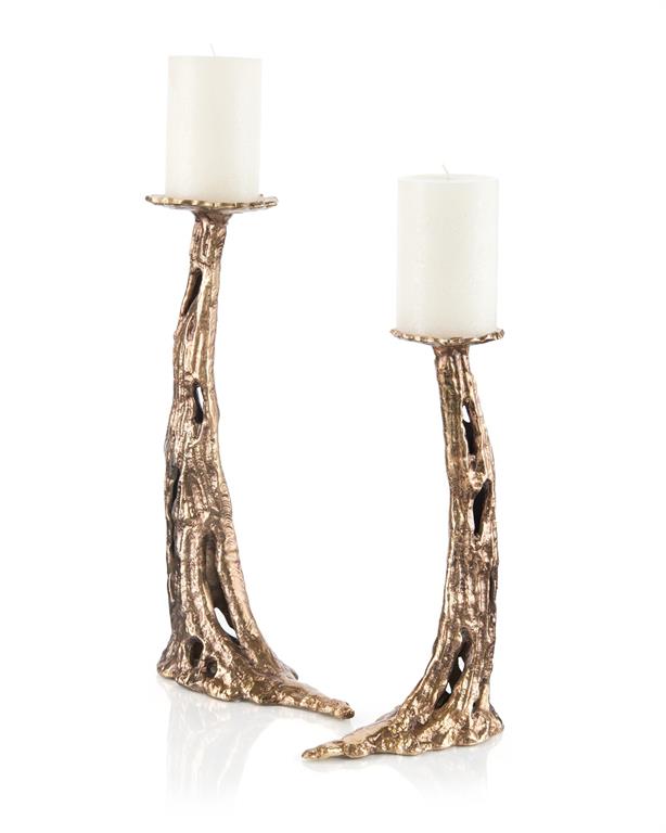 Set of Two Carlton Candleholders