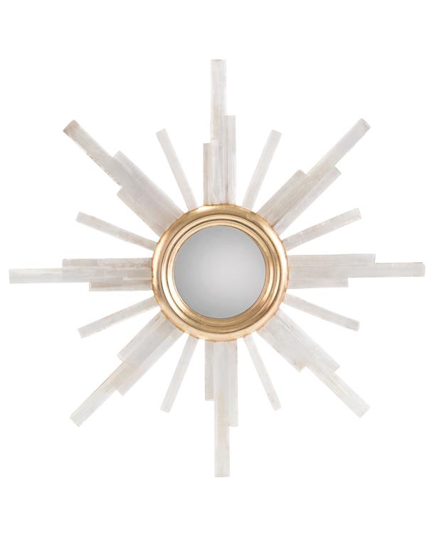 Selenite Star Mirror