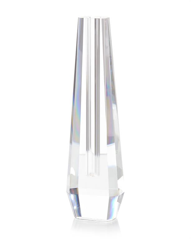 Tapered Crystal Vase II