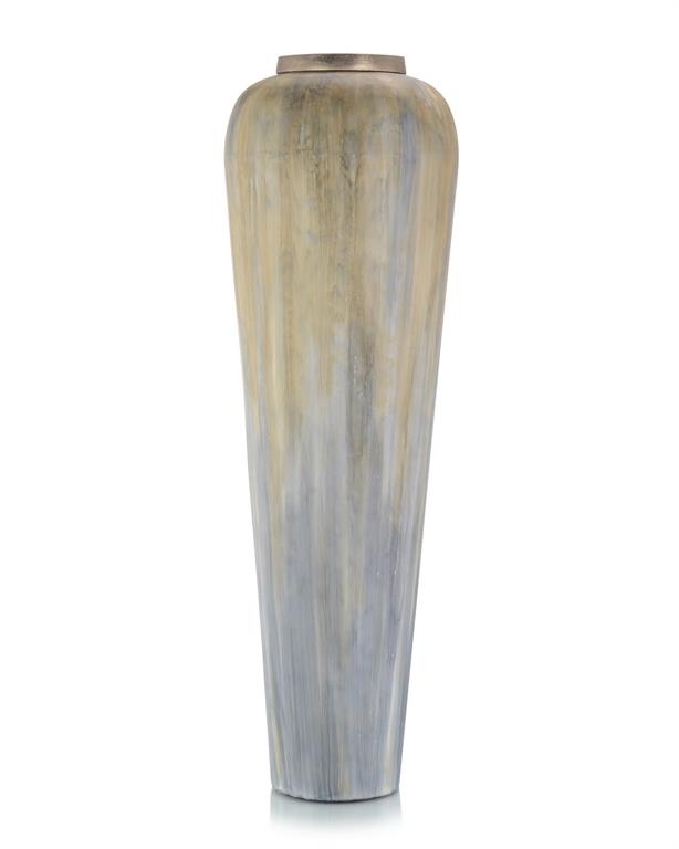 Standing Floor Vase in Tadpole Enamel