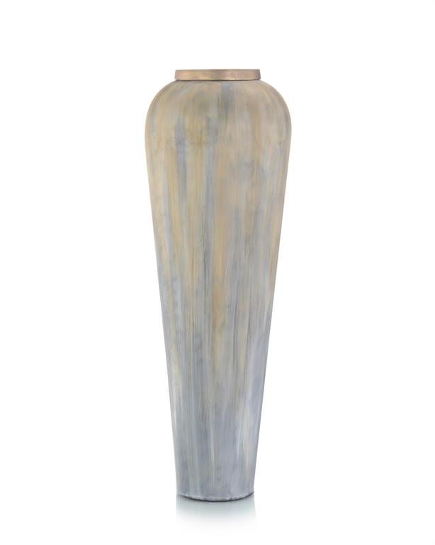 Standing Floor Vase in Tadpole Enamel