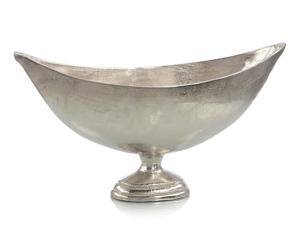 Aluminum Boat Bowl in Nickel I