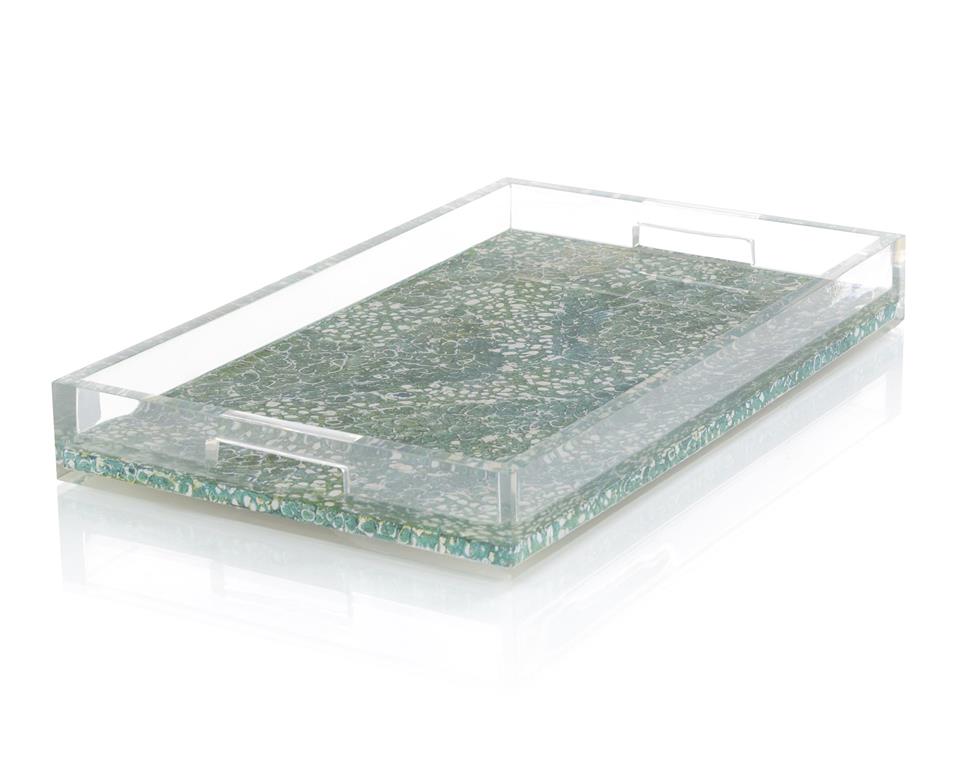 Shimmering Turquoise Tray