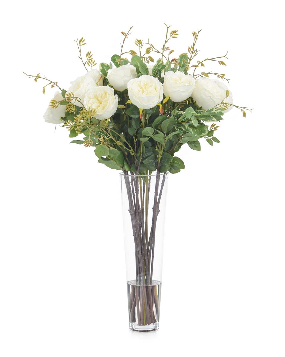 White Peking Roses