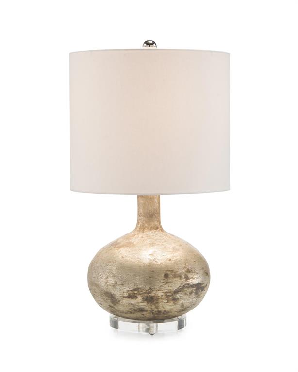 Glass Textured Table Lamp