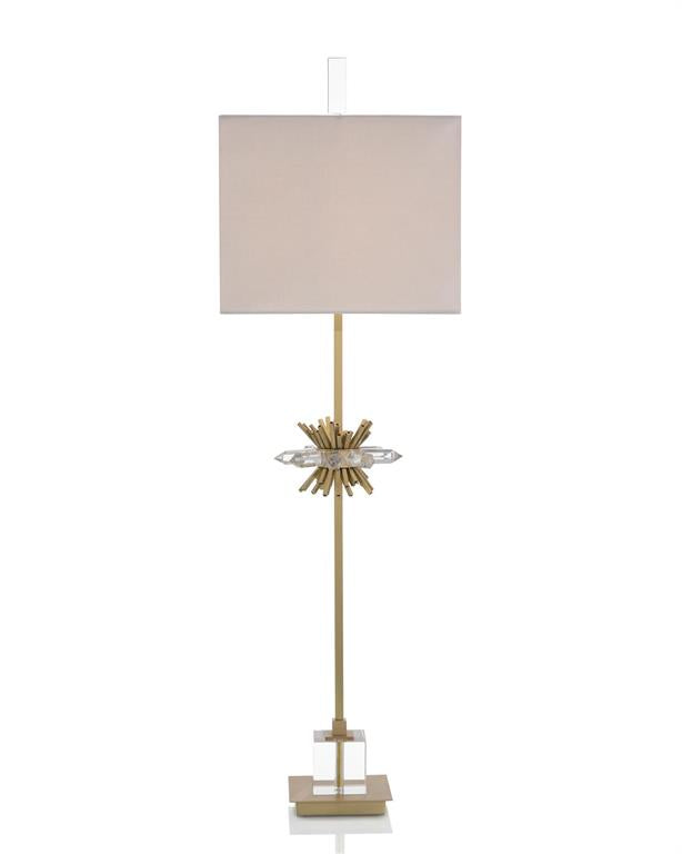 Crystal Points Buffet Lamp