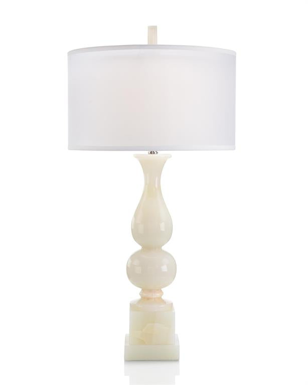 Classic White Jade Table Lamp