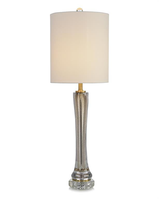 Gold Handblown Glass Table Lamp