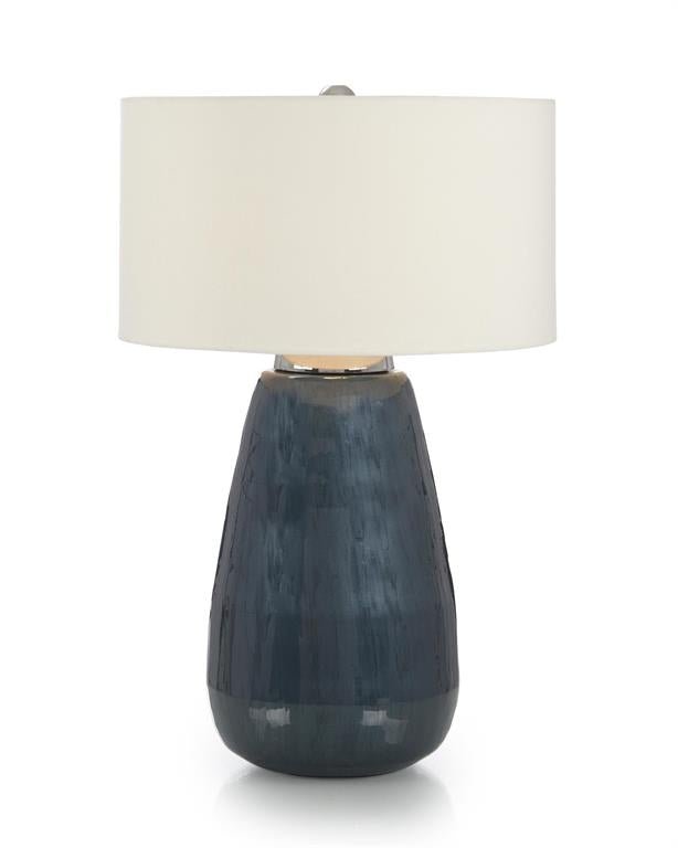 Deep Cerulean Blue Table Lamp