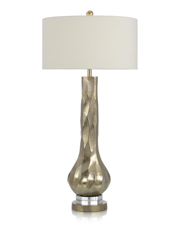 Organic Harlequin Buffet Lamp in Gold