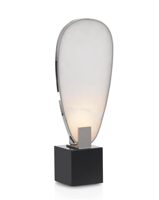 Contemporary Teardrop Alabaster Light II