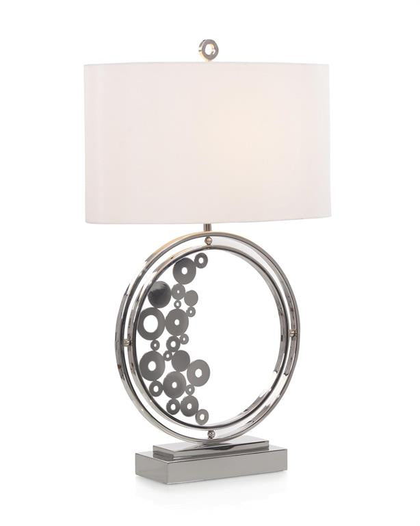 Reflective Stainless Steel Table Lamp