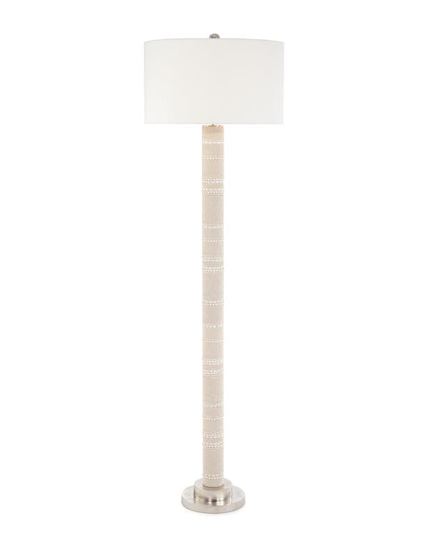 Hand-Beaded Floor Lamp