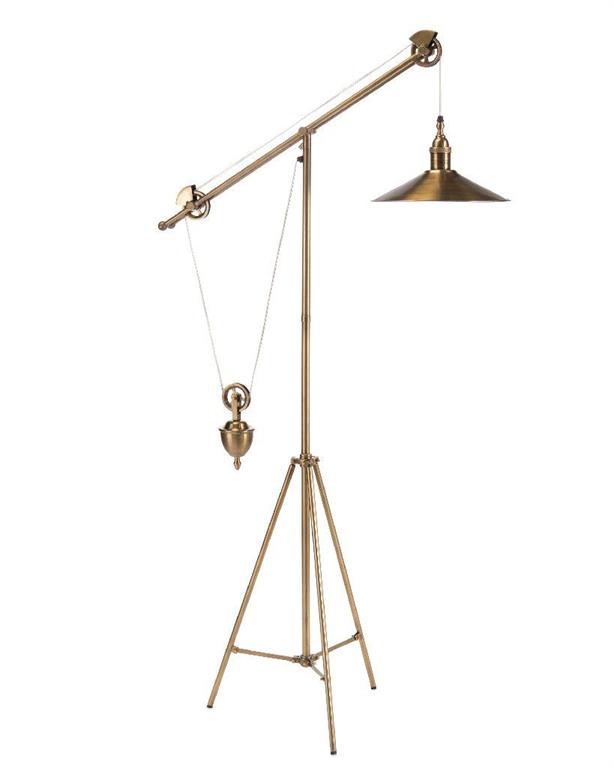 Pulley Task Floor Lamp