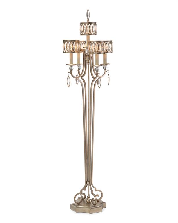 Marquise Crystal Floor Lamp