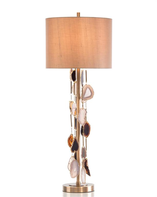 Falling Agate Buffet Lamp