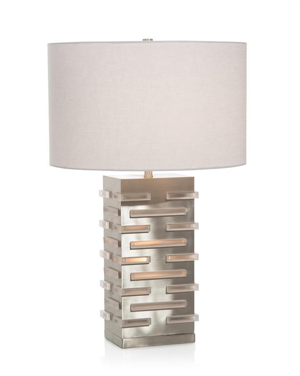 Acrylic Blocks Illuminating Table Lamp