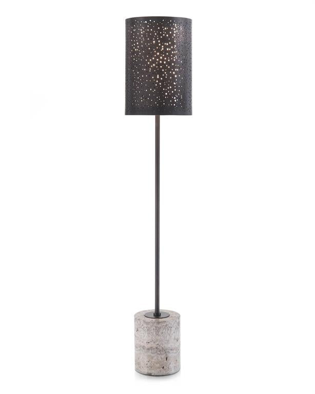 Starlight Illumination Bronze Console Lamp