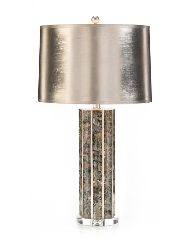 Pillar Mica Table Lamp