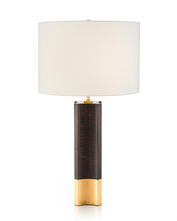 Wood Veneer Table Lamp