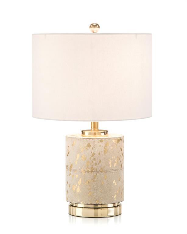 Hair on Hide Accent Lamp