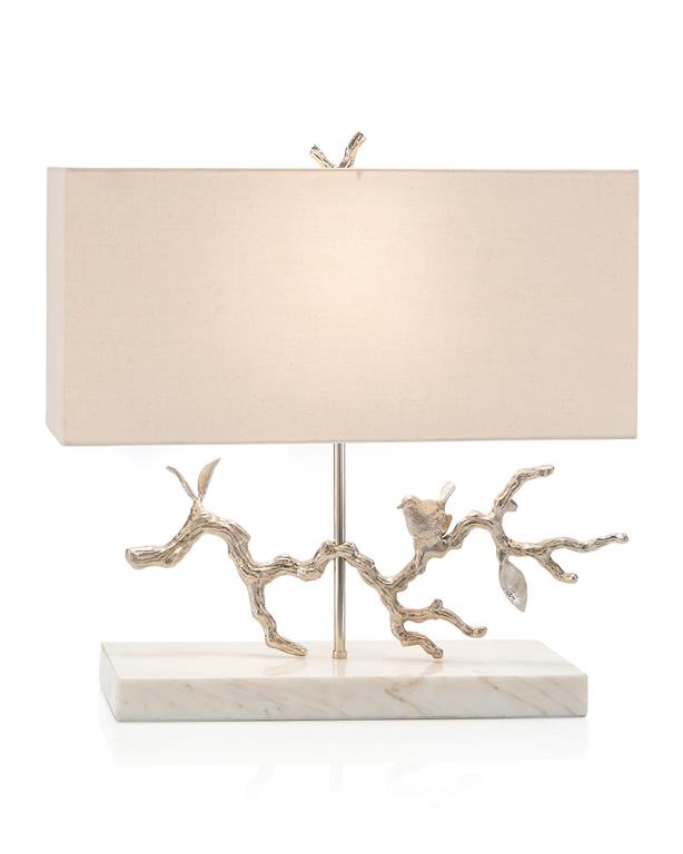 Bird on Branch Table Lamp