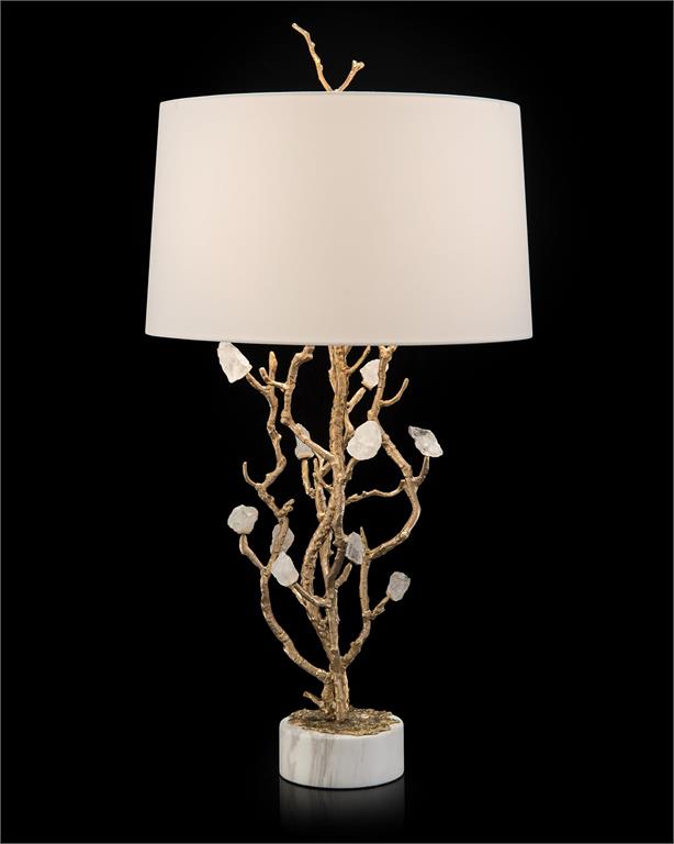 Quartz Bud Table Lamp