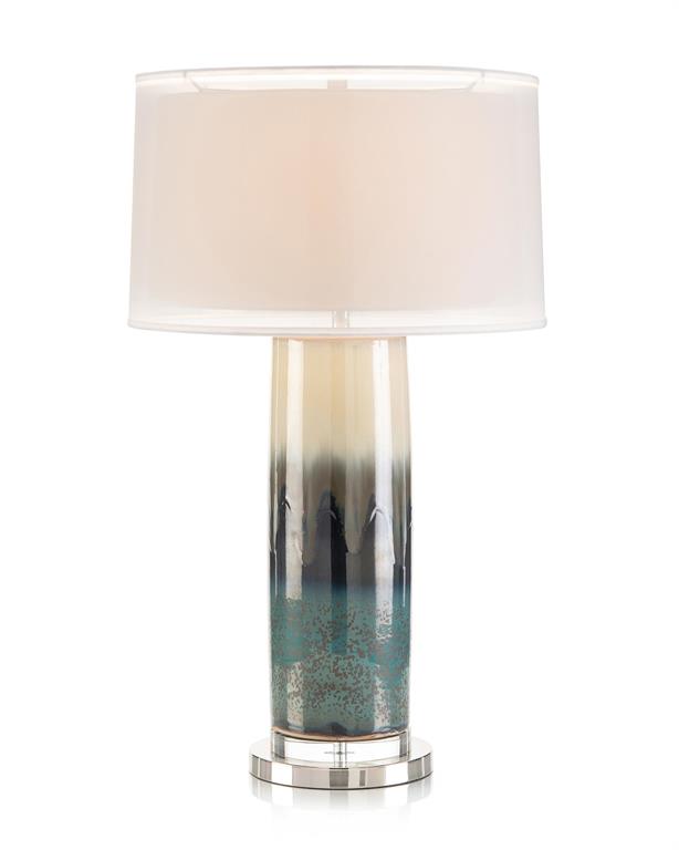 Dreamy Cream to Blue Table Lamp