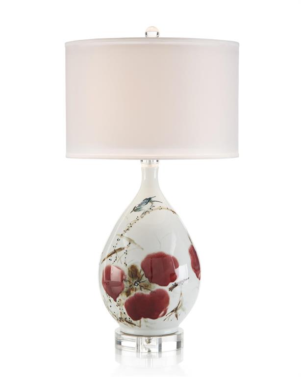 Traditional Hand-Painted Ceramic Table Lamp