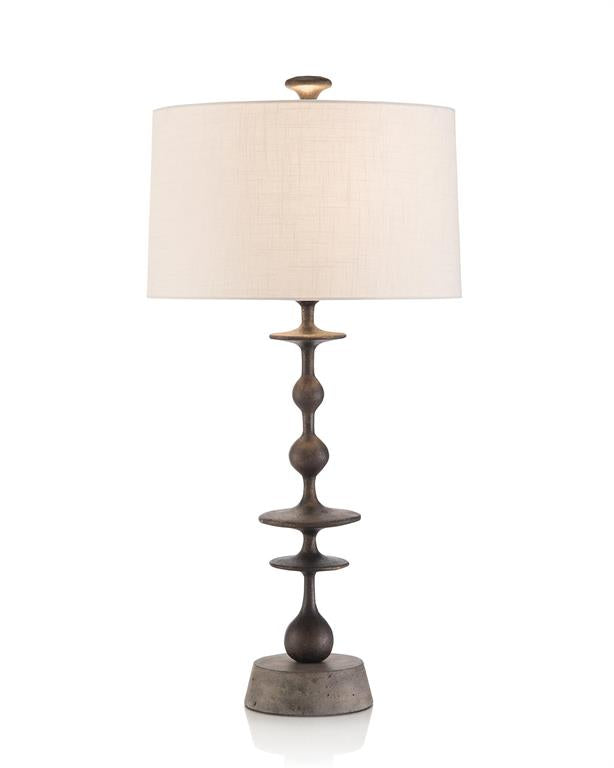 Matte Black Baluster Table Lamp