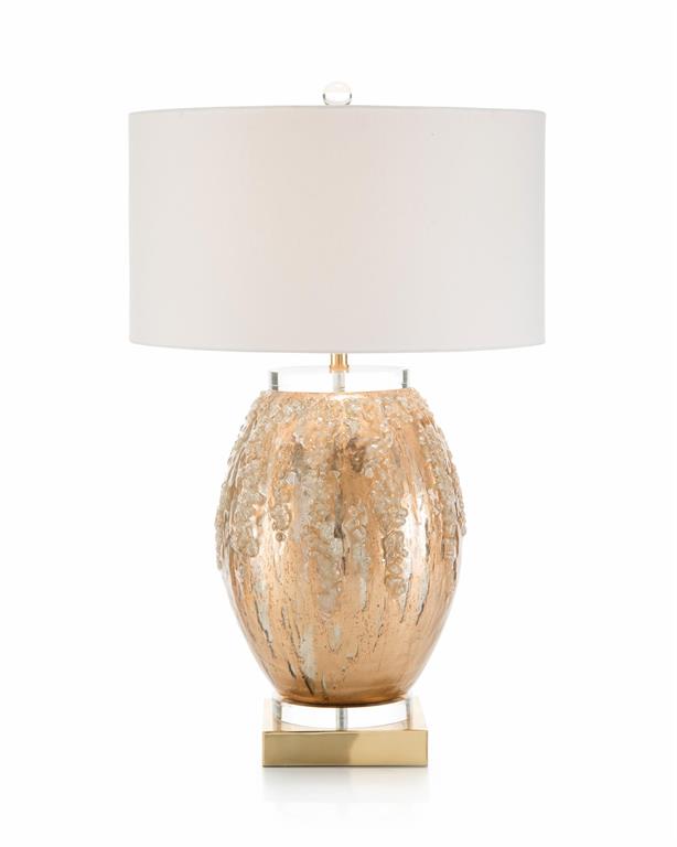 Ethereal Silvered Table Lamp