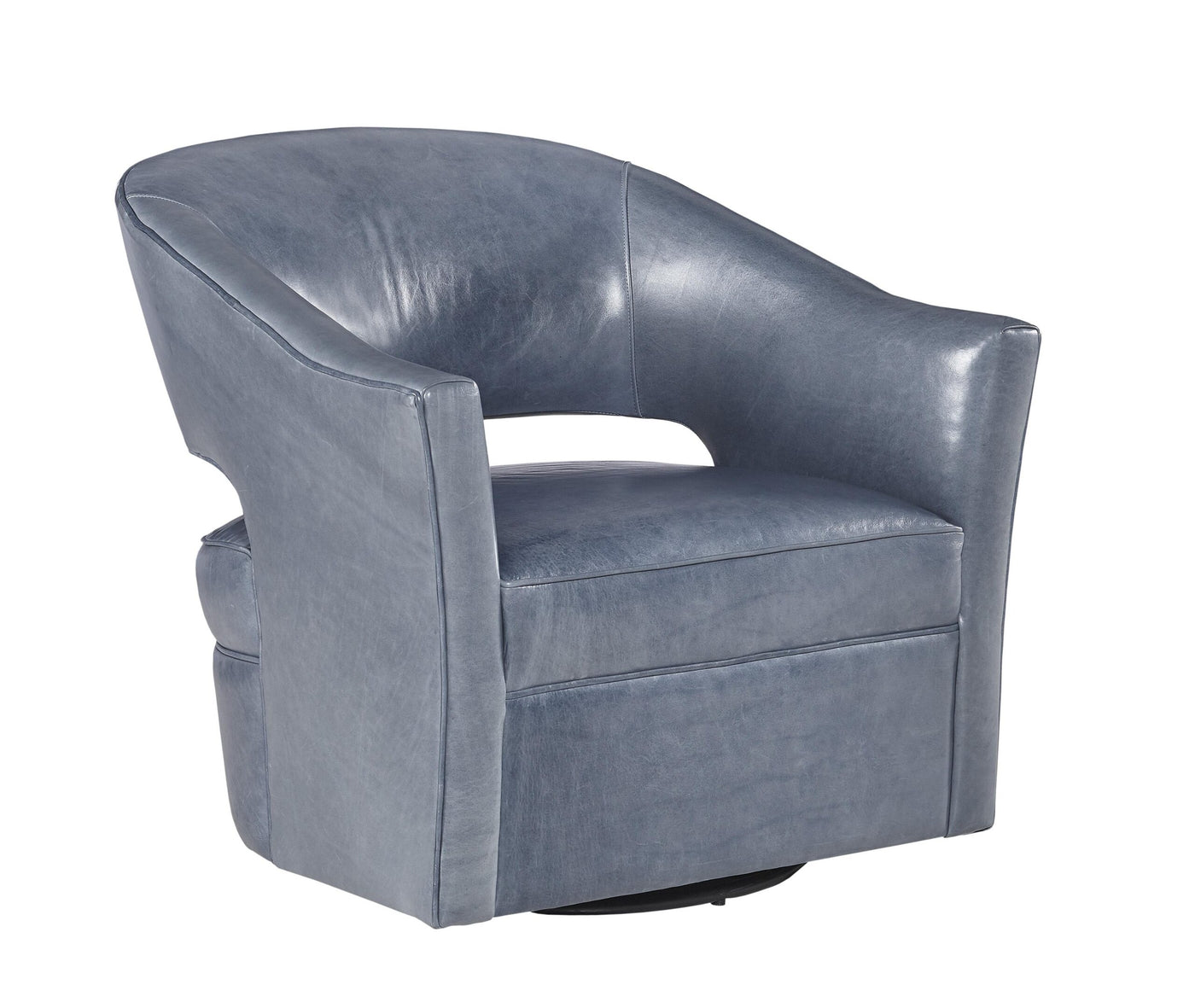 Luna Leather Swivel Chair