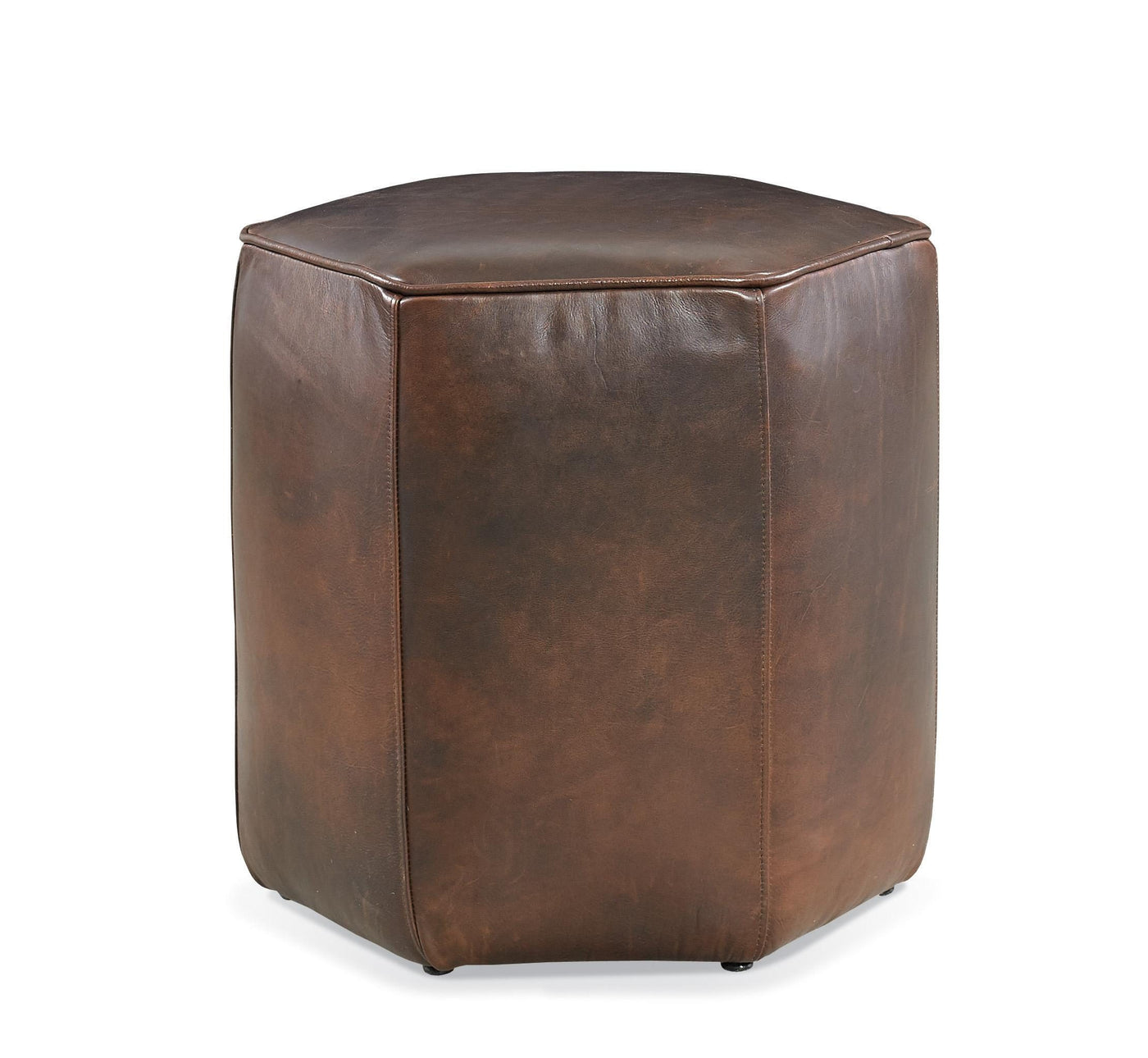 Vavin Leather Ottoman